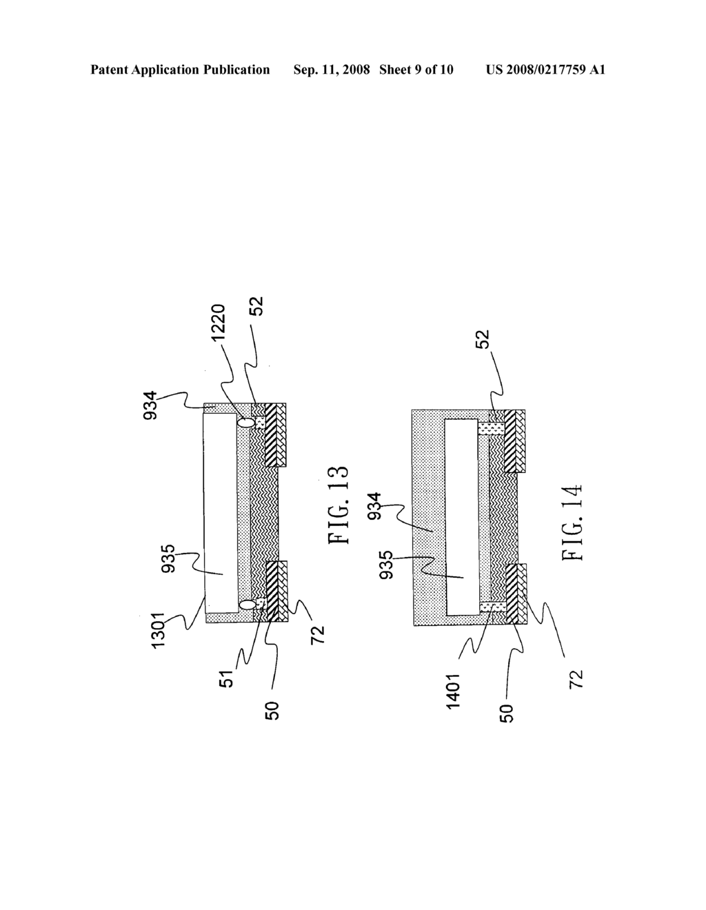 Chip package substrate and structure thereof - diagram, schematic, and image 10