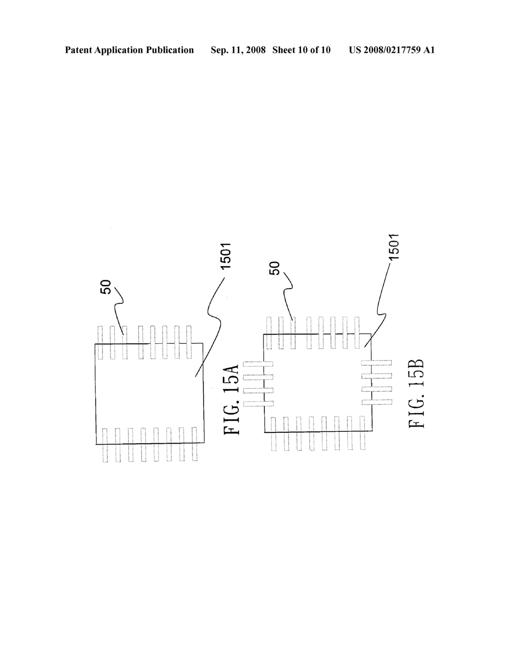 Chip package substrate and structure thereof - diagram, schematic, and image 11