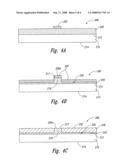 MICROELECTRONIC WORKPIECES AND METHODS FOR MANUFACTURING MICROELECTRONIC DEVICES USING SUCH WORKPIECES diagram and image