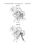 Sheet conveying device, sheet processing apparatus, and image forming apparatus diagram and image