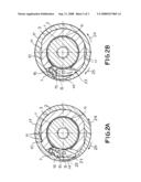 Self-tightening drill chuck diagram and image