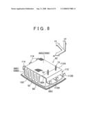 Knee airbag device, and method of fitting steering column provided with knee air bag device to vehicle diagram and image