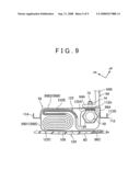 Knee airbag device, and method of fitting steering column provided with knee air bag device to vehicle diagram and image