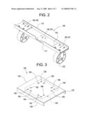 MATERIAL HANDLING APPARATUS AND SUPPORT THEREFOR diagram and image