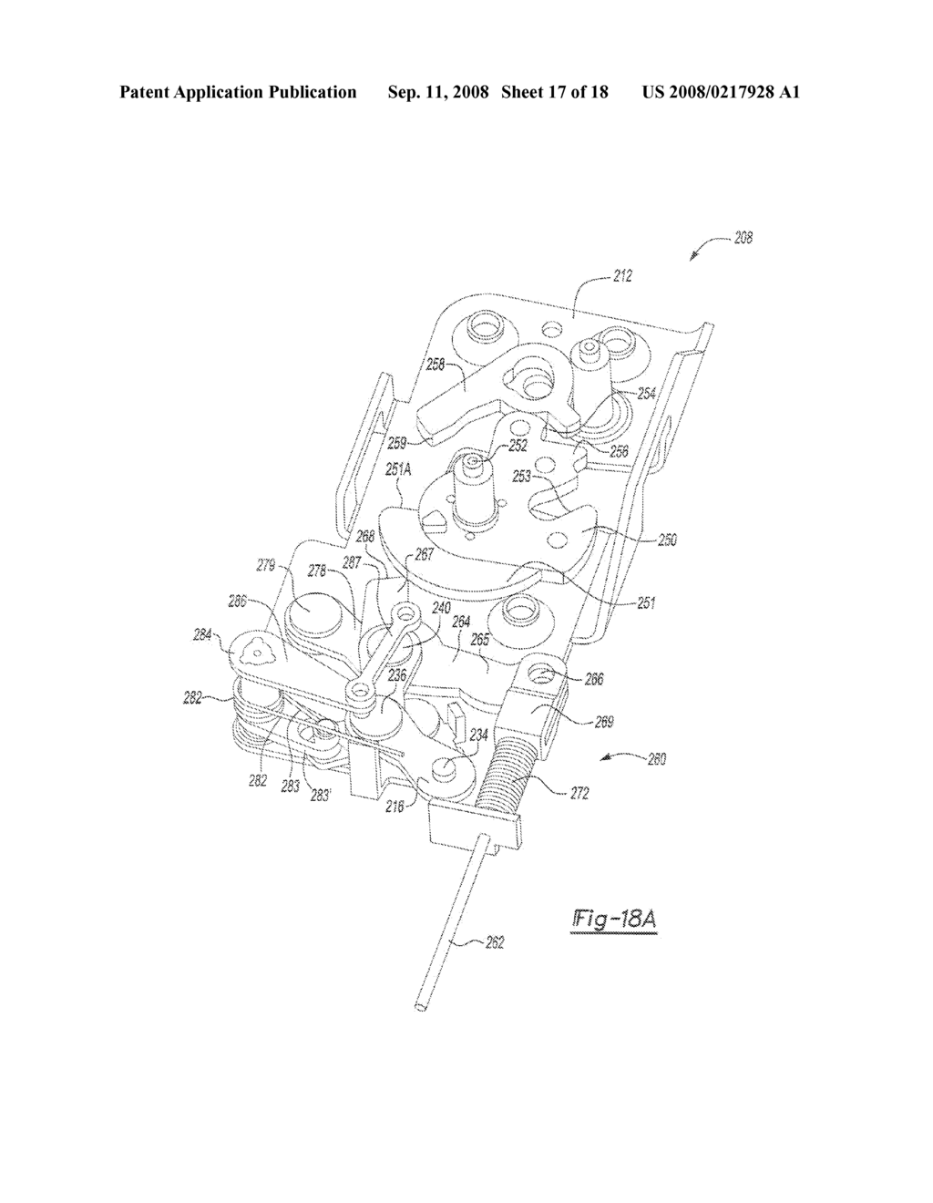  SUPPORT MECHANISM AND A LATCH MECHANISM - diagram, schematic, and image 18