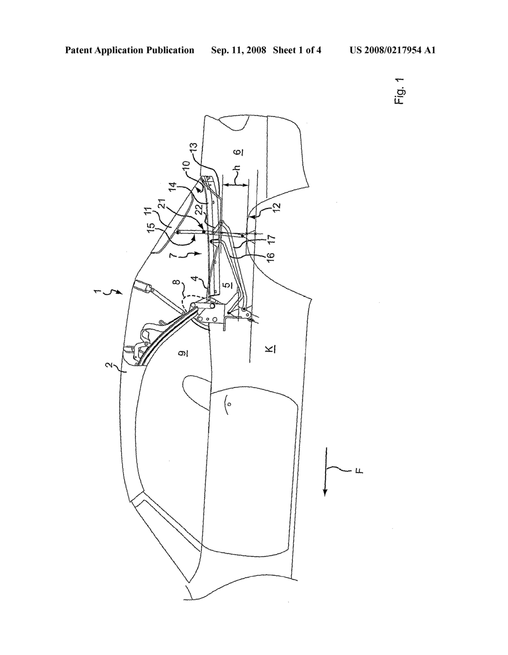 Convertible With a Roof Which Can Be Stored in a Folding-Top Compartment - diagram, schematic, and image 02