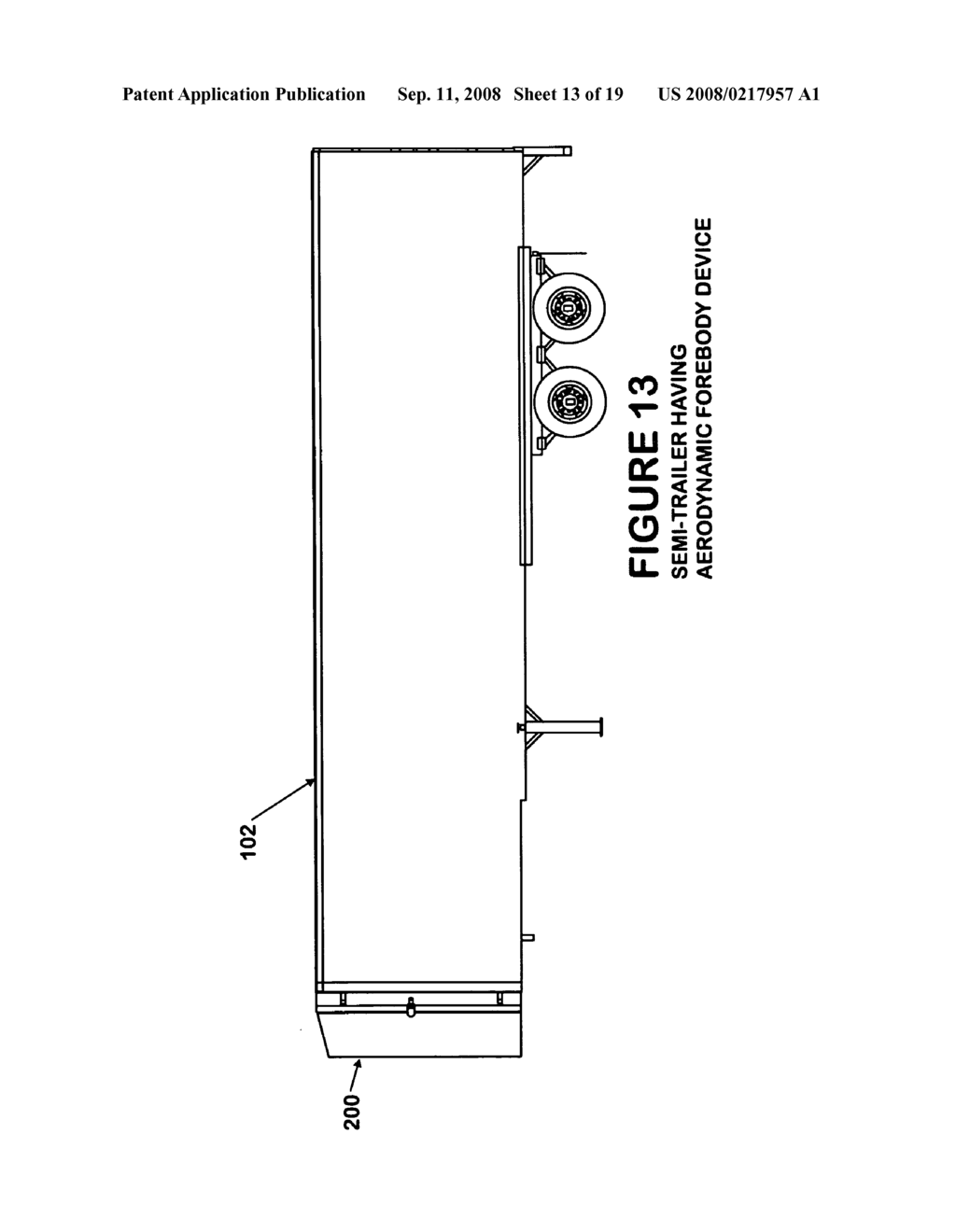 AERODYNAMIC FOREBODY SHAPE FOR VAN TRAILER - diagram, schematic, and image 14