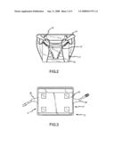 Portable booster seat diagram and image