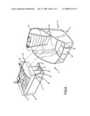 Portable booster seat diagram and image