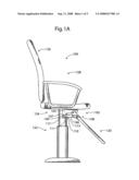 CHAIR FOOTREST MECHANISM diagram and image