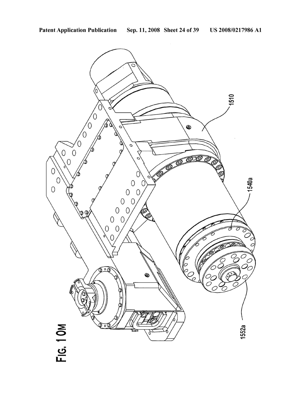 Extendable cutter drum for a boring machine - diagram, schematic, and image 25