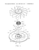 COOLING FAN AND METHOD OF FABRICATION diagram and image