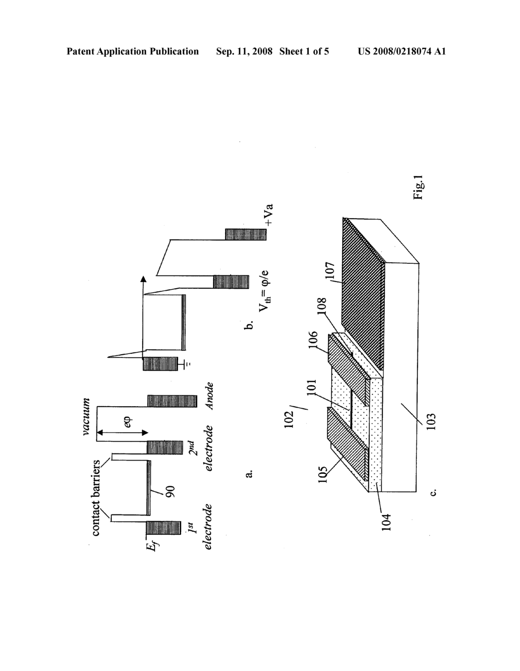 Nanotube array ballistic light emitting devices - diagram, schematic, and image 02