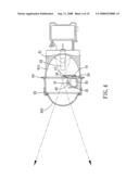 Switching Device for Switching Between Low Beam Mode and High Beam Mode of a Xenon Headlight diagram and image