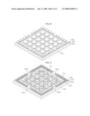 Light Emitting Device with Light Emitting Cells Arrayed diagram and image