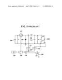 Current detector circuit and current mode switching regulator diagram and image