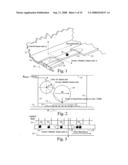 Magnetic particle flow detector diagram and image