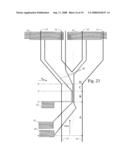 Magnetic particle flow detector diagram and image