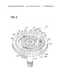 Sensor magnet device, gear mechanism and speed reducing electric motor diagram and image