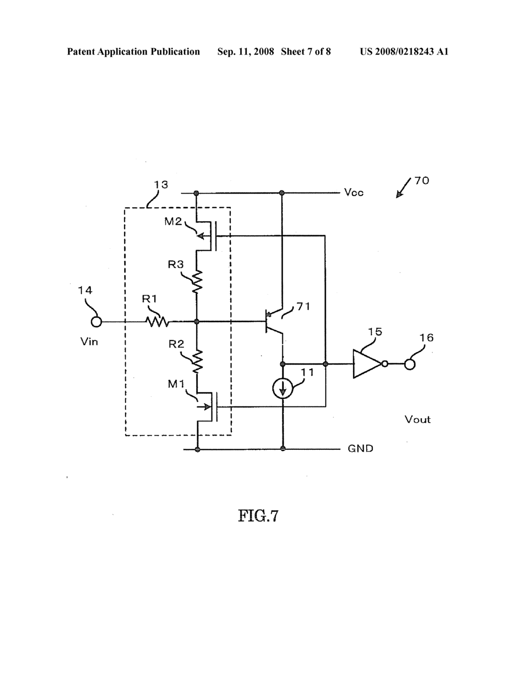 SEMICONDUCTOR SWITCHING CIRCUIT AND SEMICONDUCTOR INTEGRATED-DEVICE - diagram, schematic, and image 08