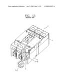 CASE FOR CIRCUIT BREAKER WITH MONOLITHIC DOOR diagram and image