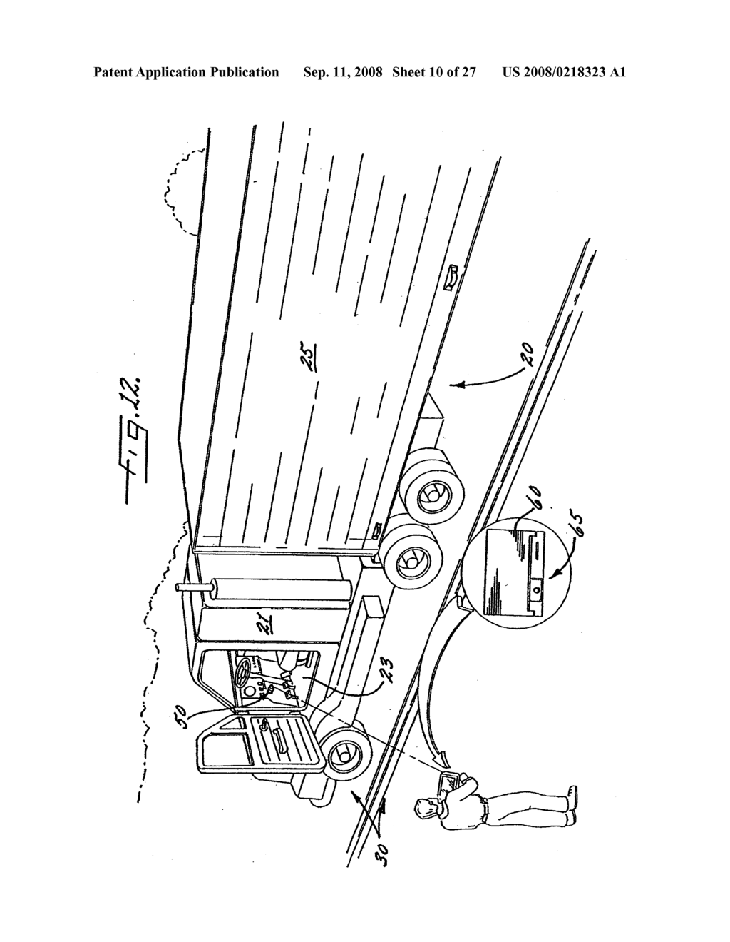 METHOD FOR DATA COMMUNICATION BETWEEN A VEHICLE AND A REMOTE TERMINAL - diagram, schematic, and image 11