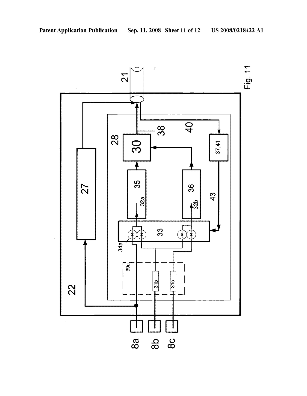 ANTENNA FOR RADIO RECEPTION WITH DIVERSITY FUNCTION IN A VEHICLE - diagram, schematic, and image 12