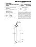 Cooling fan mounting structure for flat display, and plasma television set diagram and image