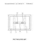 Cooling fan mounting structure for flat display, and plasma television set diagram and image