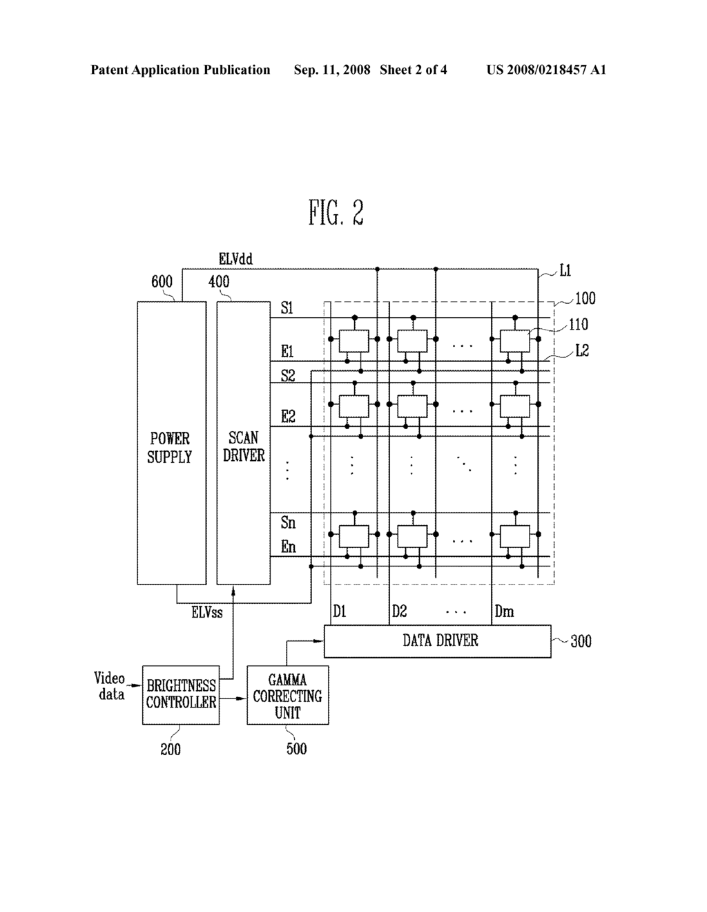 ORGANIC LIGHT EMITTING DIODE DISPLAY DEVICE AND DRIVING METHOD THEREOF - diagram, schematic, and image 03