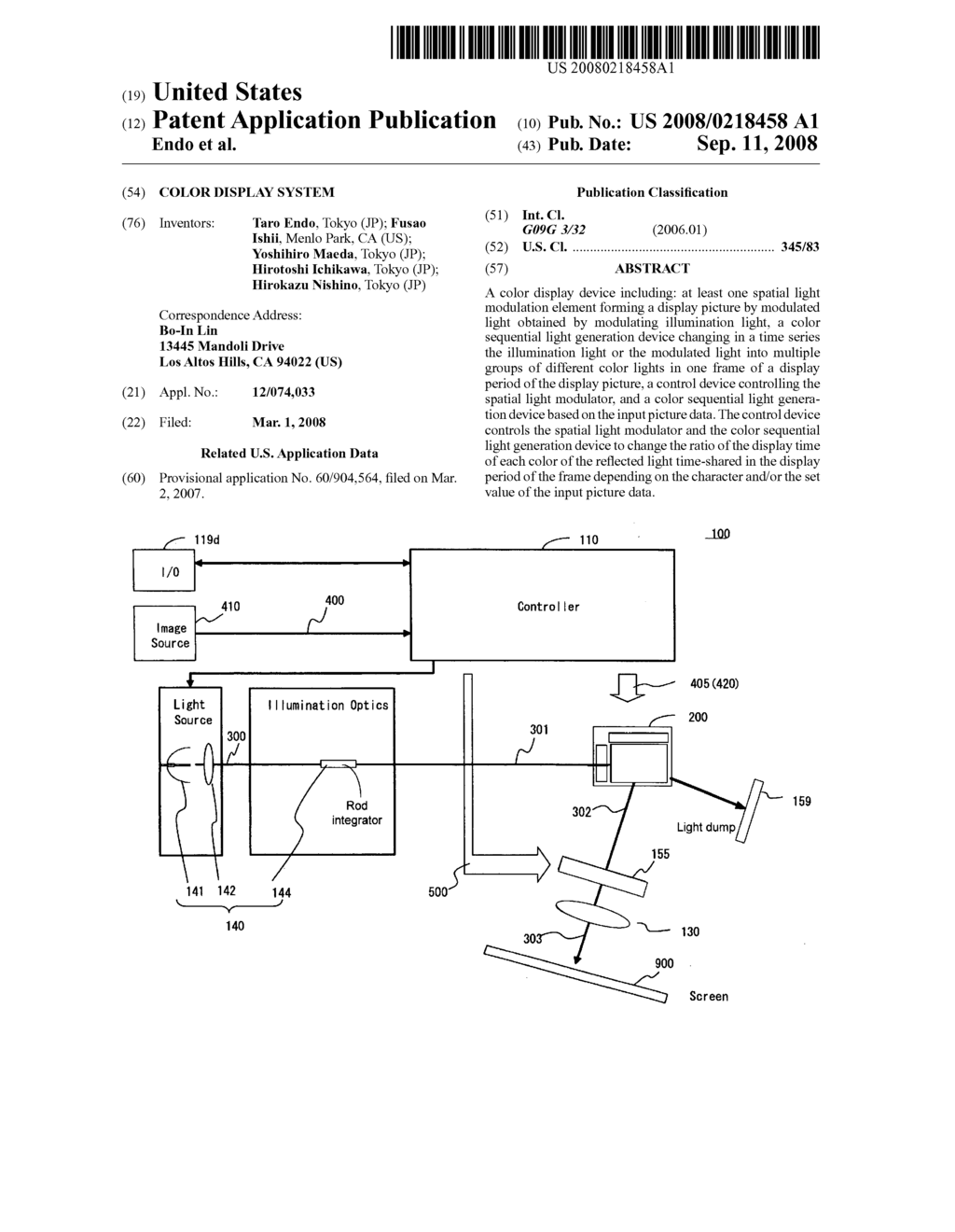 Color display system - diagram, schematic, and image 01