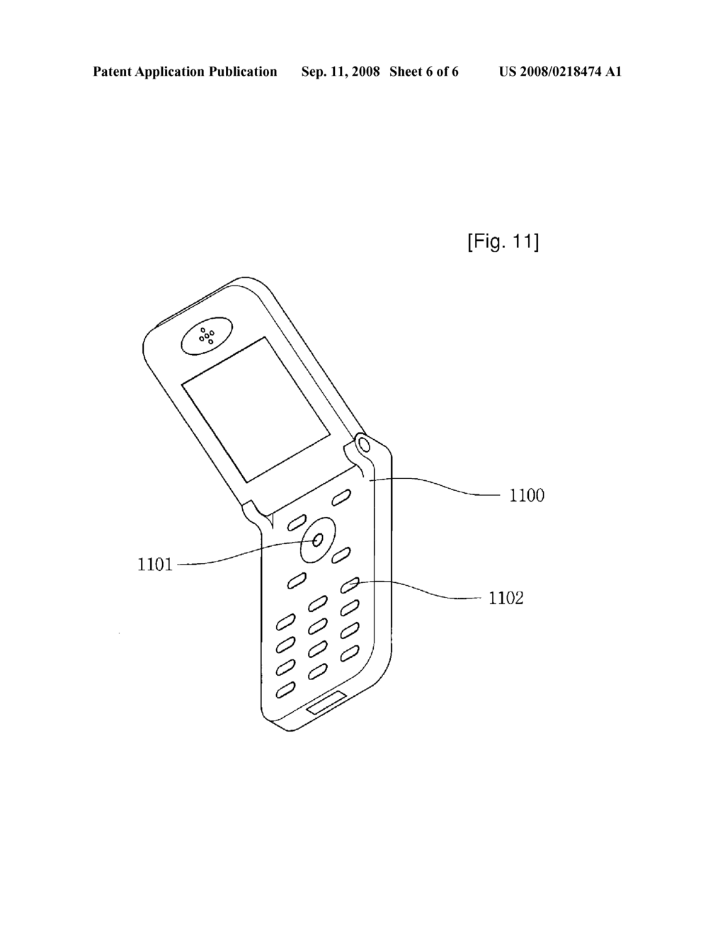 Ultra Thin Optical Pointing Device and Personal Portable Device Having the Same - diagram, schematic, and image 07