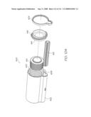 Ink cartridge having enlarged end reservoirs diagram and image