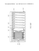 Ink cartridge having enlarged end reservoirs diagram and image