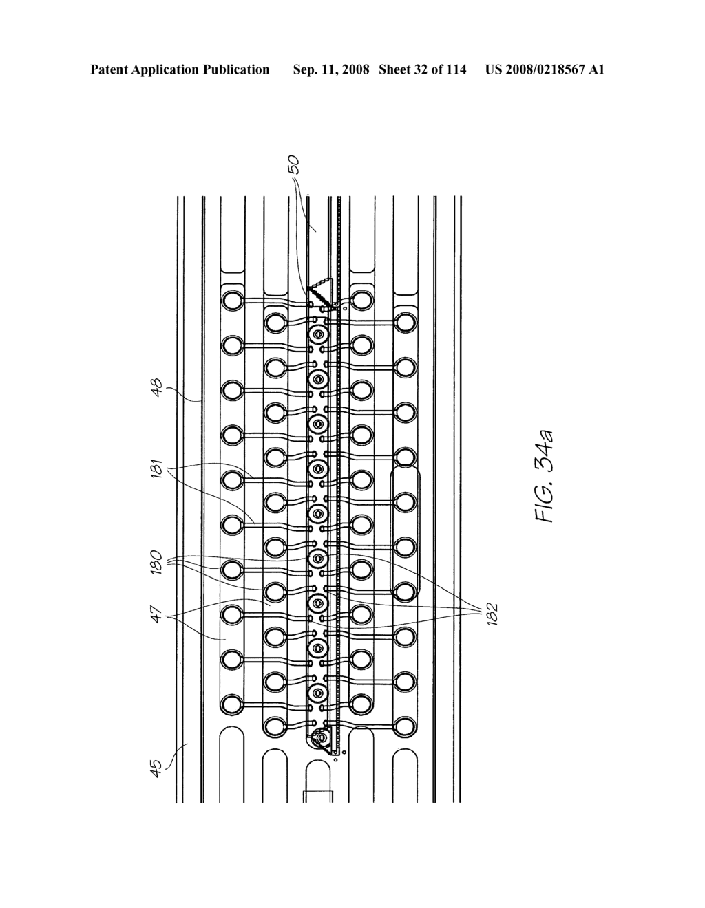 Ink cartridge having enlarged end reservoirs - diagram, schematic, and image 33