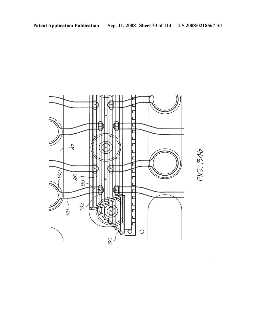 Ink cartridge having enlarged end reservoirs - diagram, schematic, and image 34