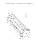 Ink cartridge having enlarged end reservoirs diagram and image