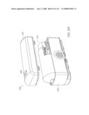 Ink cartridge having enlarged end reservoirs diagram and image