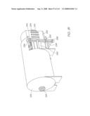 Ink cartridge having enlarged end reservoirs diagram and image