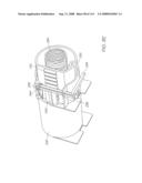 Ink cartridge having enlarged end reservoirs diagram and image