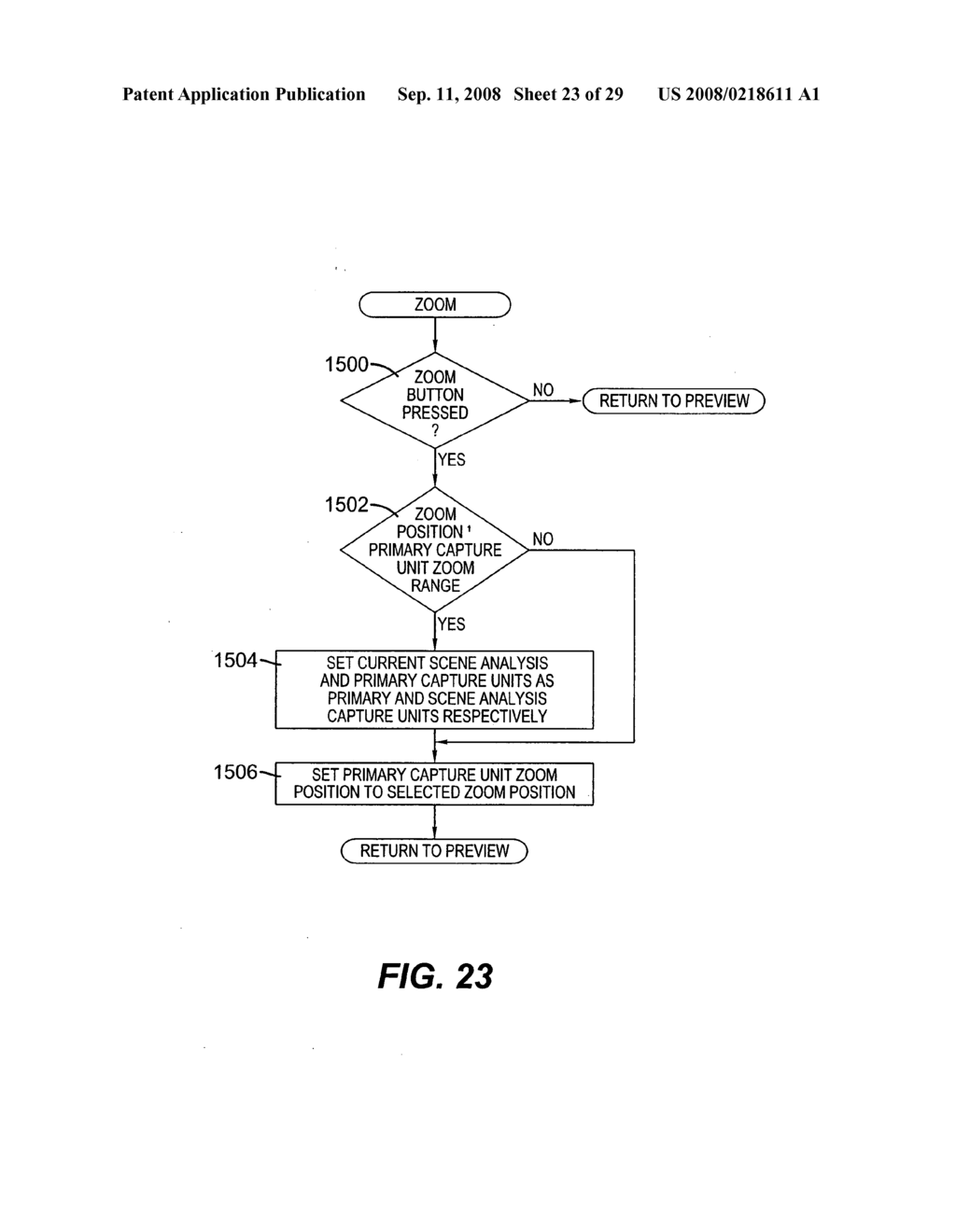 METHOD AND APPARATUS FOR OPERATING A DUAL LENS CAMERA TO AUGMENT AN IMAGE - diagram, schematic, and image 24