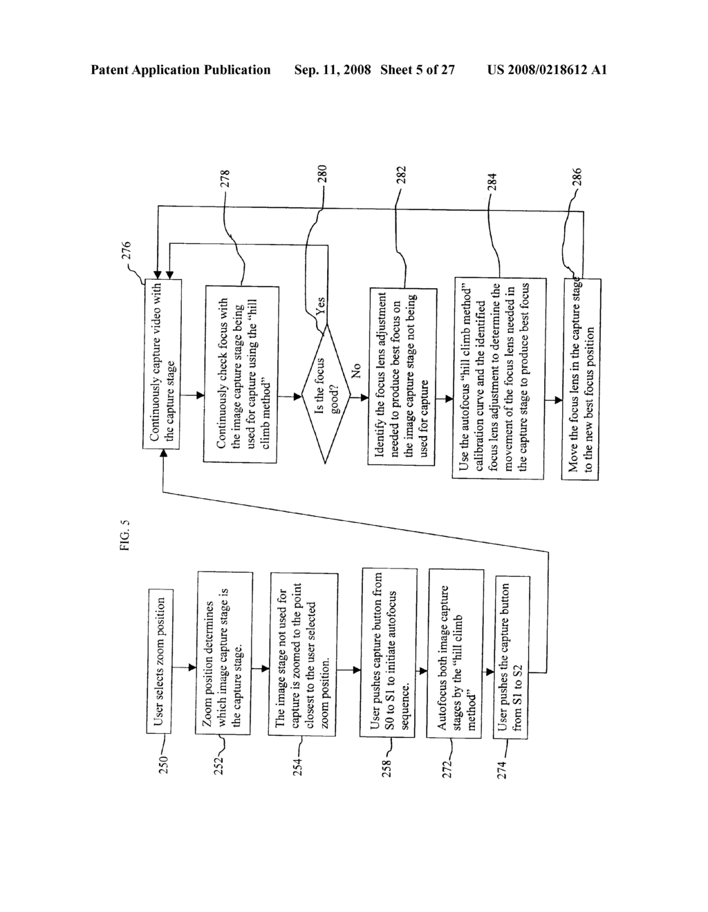 CAMERA USING MULTIPLE LENSES AND IMAGE SENSORS IN A RANGEFINDER CONFIGURATION TO PROVIDE A RANGE MAP - diagram, schematic, and image 06