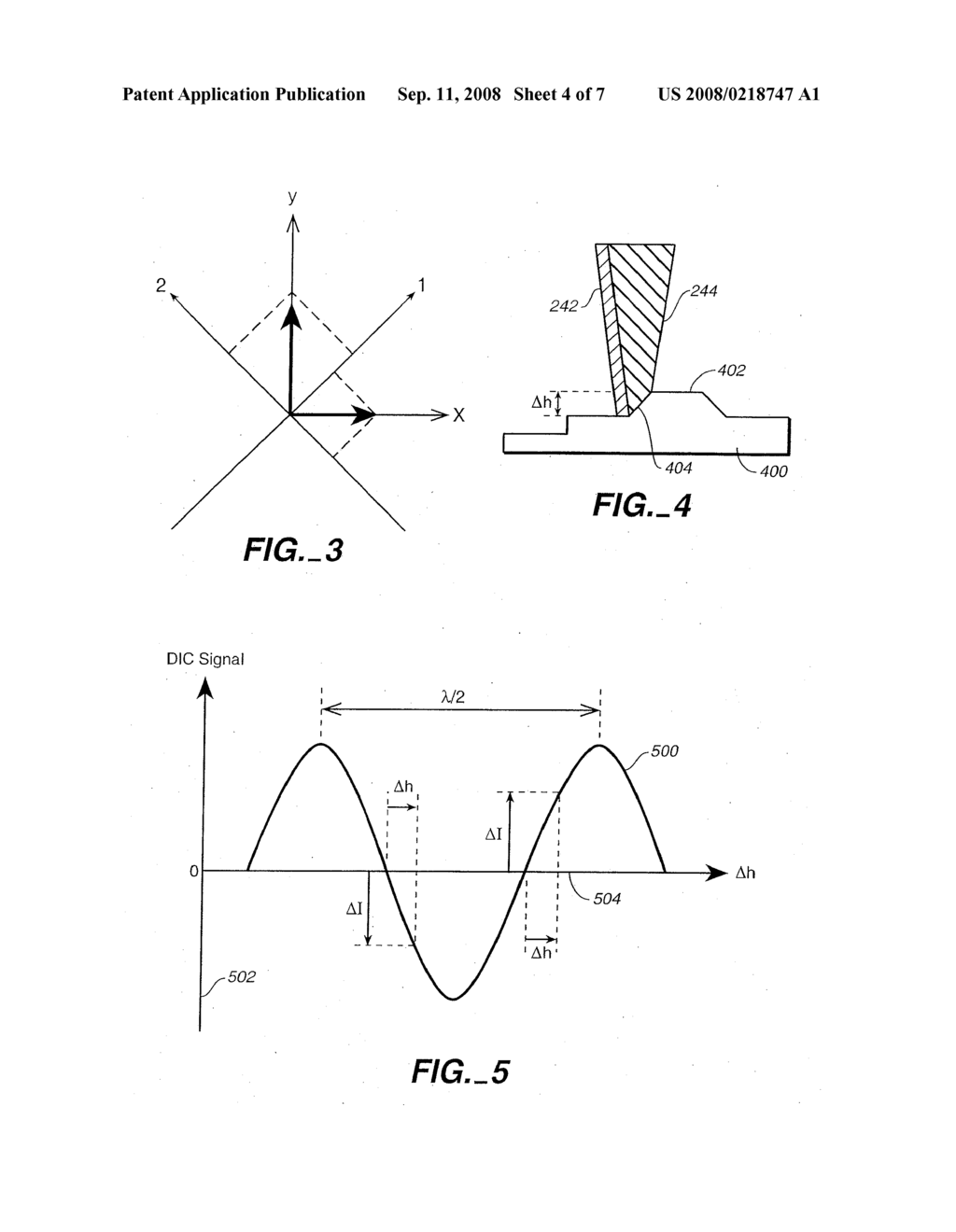 Method and Apparatus for Detecting Surface Characteristics on a Mask Blank - diagram, schematic, and image 05