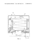 Apparatus for optically determining the surface contour of flat workpieces in a wide belt abrading machine diagram and image