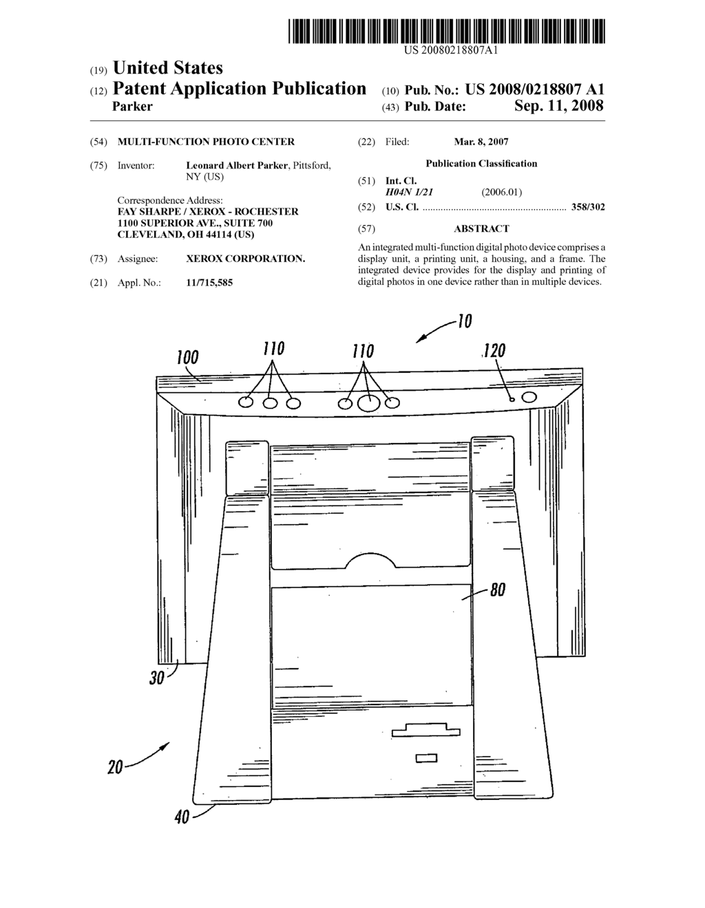 Multi-function photo center - diagram, schematic, and image 01