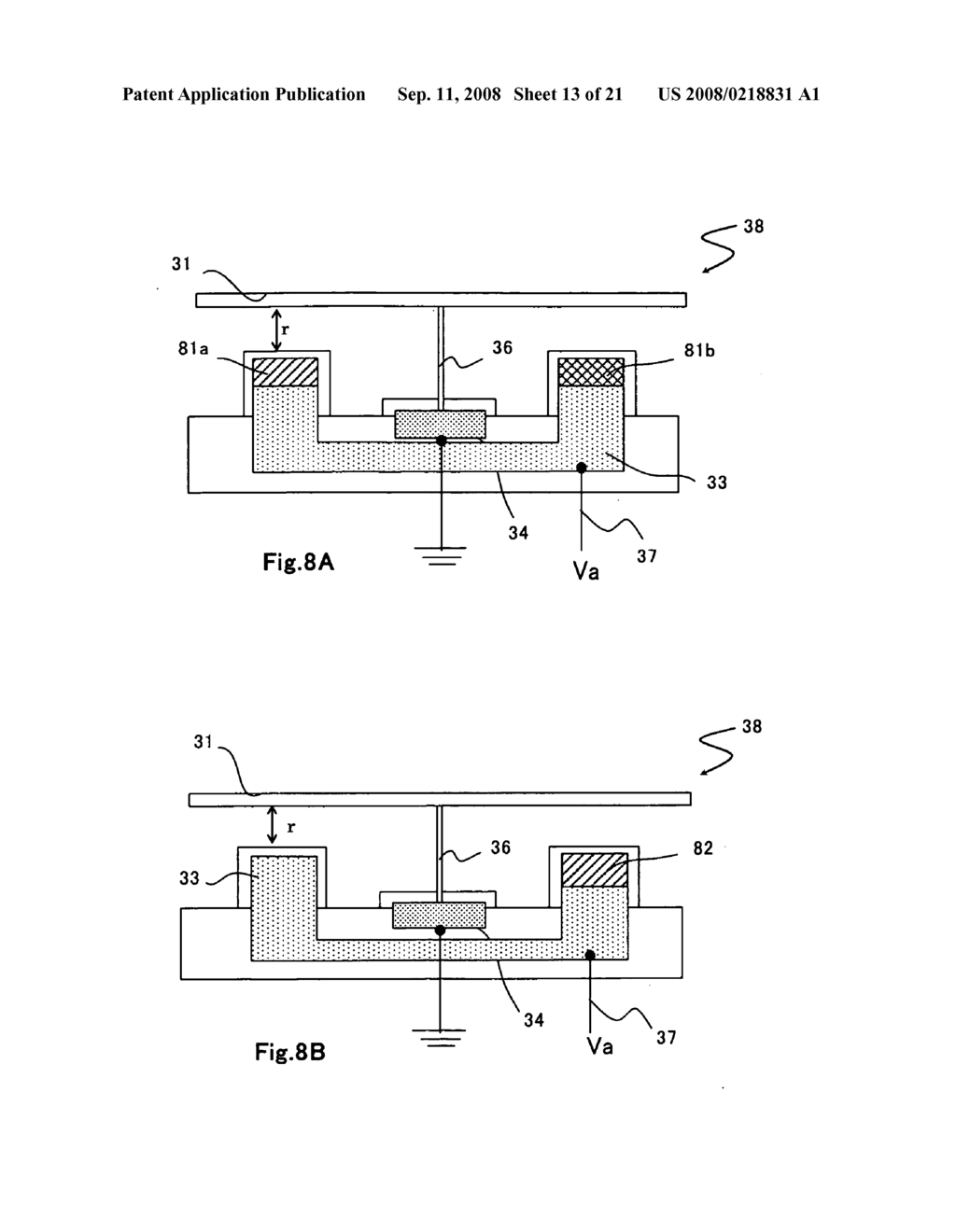 Control methods for micromirror devices implemented with a single address electrode - diagram, schematic, and image 14