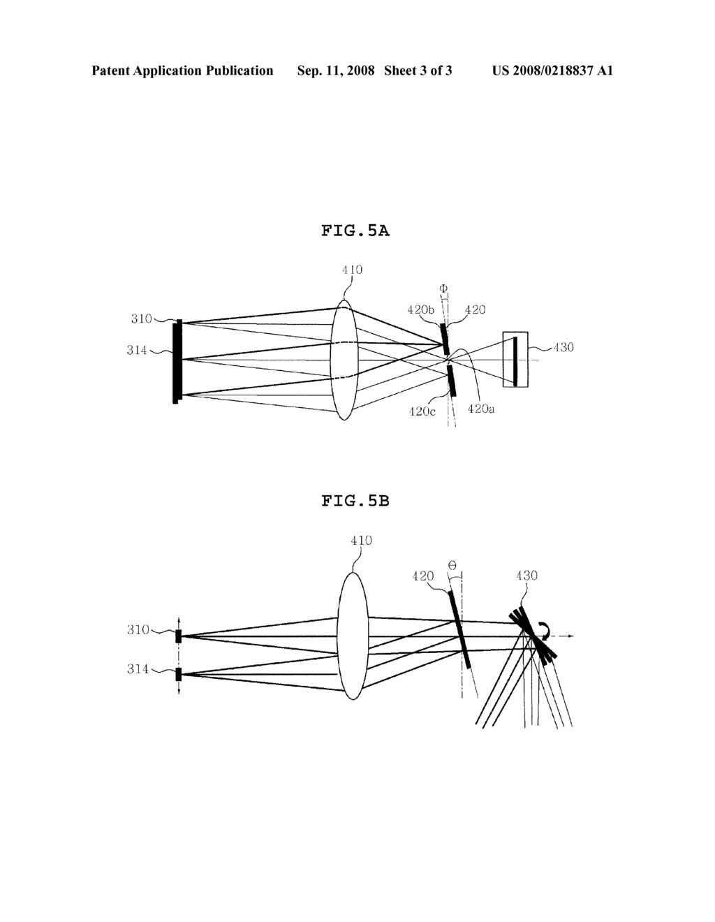 APPARATUS FOR CALIBRATING DISPLACEMENT OF REFLECTIVE PARTS IN DIFFRACTIVE OPTICAL MODULATOR - diagram, schematic, and image 04