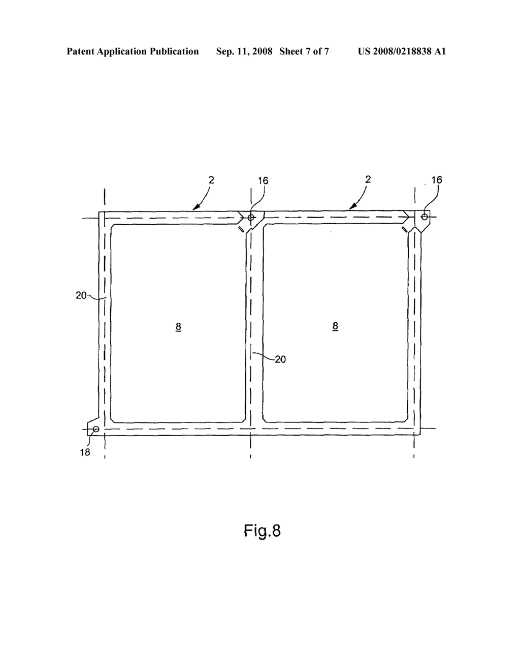 METHOD FOR PRODUCING A DEVICE DEFINING A VOLUME FOR RETAINING A FLUID OR A SENSITIVE MATERIAL - diagram, schematic, and image 08