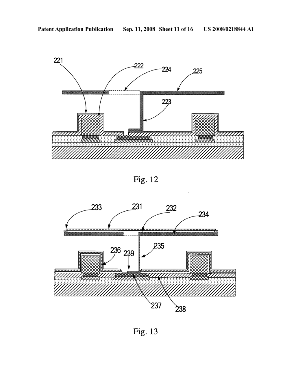 MEMS devices with an etch stop layer - diagram, schematic, and image 12