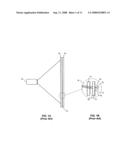 Micro-structure based screen system for use in rear projection array display systems diagram and image